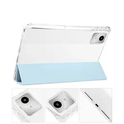 Чохол-книжка BeCover Soft Edge з кріпленням для стілусу для Lenovo Tab M11 -2024 TB-TB330FU/Xiaoxin Pad 11 -2024 11" Light Blue (712542) - мініатюра 2