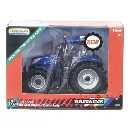 трактор Britains New Holland 1:32 металевий синій чорний - мініатюра 6