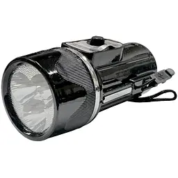 Ліхтар ручний акумуляторний з боковою LED-лампою (2 в 1 від мережі заряд)