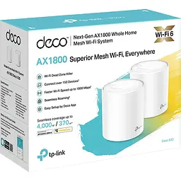 Маршрутизатор TP-Link Deco X20 2-pack - мініатюра 6