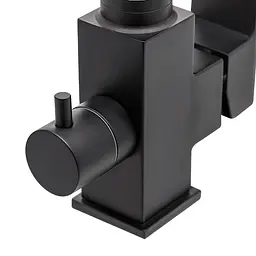Змішувач для кухні на дві води Mixxus KUB-021 black MI5865 Чорний матовий - мініатюра 3