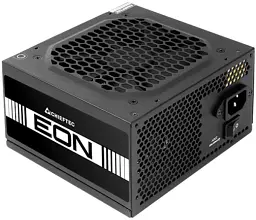 Блок живлення 500 Вт, Chieftec EON, чорний, 80+ Standart, Active PFC, 12 см, 2xMolex/4xSATA/2x6+2-pin/1x20+4-pin