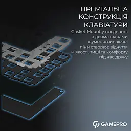 Клавіатура GamePro Asgard Valhalla Max MK160B Max USB Black - мініатюра 10
