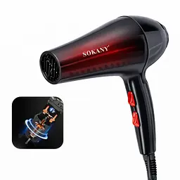 Фен для укладання волосся Sokany SK-2200 з концентратором - мініатюра 2
