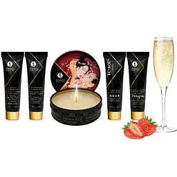Набір інтимної косметики Shunga Geisha Secrets полуниця з шампанським - мініатюра 6