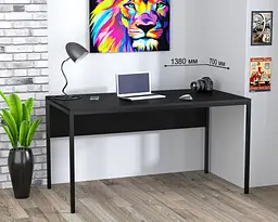 Письмовий стіл L-3p Loft design (Горіх Модена)