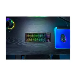 Клавіатура Razer BlackWidow V4 TKL Hyperspeed RGB Wireless/Bluetooth/USB UA Black (RZ03-05480100-R3M1) - мініатюра 2