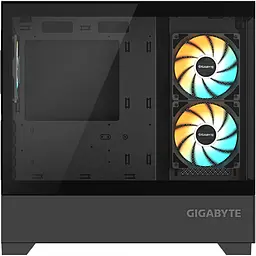 Корпус Gigabyte C201 Panoramic Black (GB-C201P) [146762] - мініатюра 3