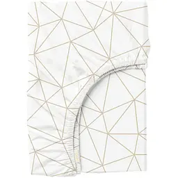 Простирадло Cosas на резинці 90х200 natural lines, бежевий (NaturalLines_90x200x20)
