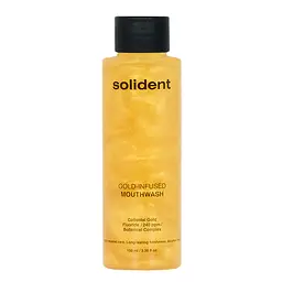 Ополіскувач для ротової порожнини Solident Gold-Infused Mouthwash із колоїдним золотом 100 мл