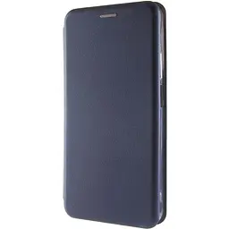 Шкіряний чохол-книжка Classy для Realme Note 60 / 60x Темно-синій - мініатюра 2