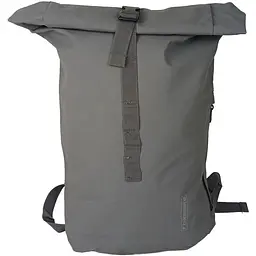 Рюкзак велосумка Bikemate на багажник з дощовиком два в одному 22L сіра sum0028922
