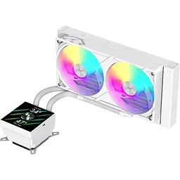 СВО GameMax Glacier 240 LCD White (GLACIER 240 LCD WH) - мініатюра 2