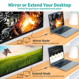 Адаптер-перехідник USB Type-C на DP Choetech HUB-H11-GY-V2 - мініатюра 2