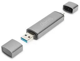 Кардрiдер Digitus USB-C/USB 3.0 SD/MicroSD (DA-70886) - мініатюра 4