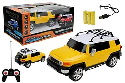 Машинка на радіокеруванні позашляховик Toyota FJ Cruiser акумуляторна Powermotors PM2407, кор.26.5x14x10.5см