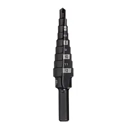 Свердло ступінчасте Step Drill MILWAUKEE, діаметр 4-12мм з кроком 1мм