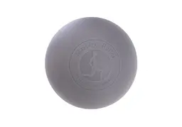 Масажний м'ячик EasyFit каучук 6.5 см сірий (EF-2076-GY)