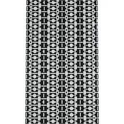 Килимок у ванну кімнату Eco Fabric смужка 69х40 см білий (6940-003) - мініатюра 2