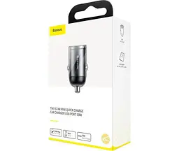 АЗП блочок Tiny Star Mini PPS/QC/30W (VCHX-A0G) gray Baseus - мініатюра 6