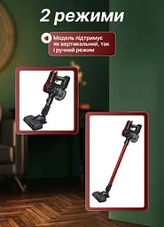 Пилосос вертикальний SOKANY SK-3391 акумуляторний 2000 Вт Sokany SK3391R - мініатюра 9