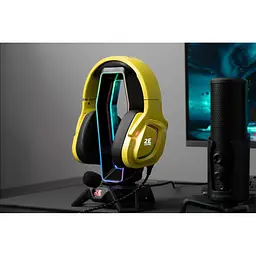 Геймерська гарнітура дротова 2E Gaming HG340 RGB 2 м жовта - мініатюра 2