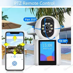 Радіоняня з екраном Smart Camera 5Mp Wi-Fi - мініатюра 6