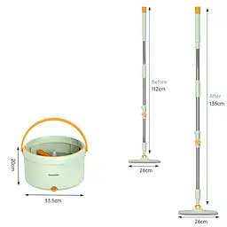 Швабра з відром CoolMop Plus CW001  - мініатюра 2