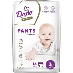 Підгузки Dada Elite Care 3 Midi (6 11 кг) 16 шт (4820174980702)