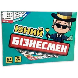 Гра настільна STRATEG "Юний Бізнесмен" розважальна економічна 30341