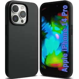 Силіконовий чохол BeCover для Apple iPhone 14 Pro Black (708108) - мініатюра 2
