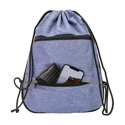 Сумка для обуви Cool For School с 2 молниями с расширением унисекс темно-синяя (CF85759-24) - миниатюра 2