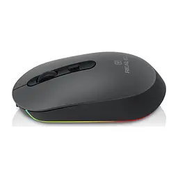 Мишка REAL-EL RM-470W Wireless/Bluetooth Dark Gray (EL123200049) - мініатюра 6
