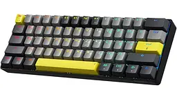 Клавіатура бездротова GamePro MK130G Pro Outemu Red Switch Hot-Swap RGB Black - мініатюра 10