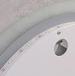Дзеркало Mixxus PLAIN MC10-80 з LED Touch, Anti-fog, димером, регулюванням яскравості, годинником (MI6932) - мініатюра 11