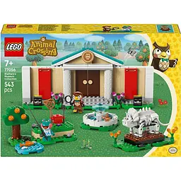 Конструктор LEGO Animal Crossing Музейна колекція Blathers 879 деталей (77056)