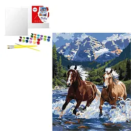 Картина за номерами Сила у русі 40x50 см (KHO6830)