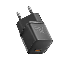 Сітчасте зарядне пристрій Baseus GaN5S Fast Charger 1C 20W EU чорний P10162503113-00