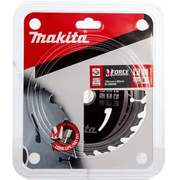 Диск пиляльний по дереву 165х20 мм 24T Makita M-Force B-08006 - мініатюра 2