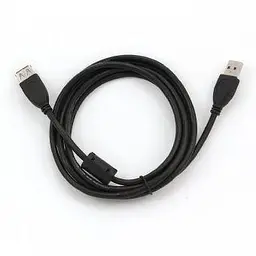 Кабель Cablexpert CCF-USB2-AMAF-6 підовжувач USB 2.0 AM/AF 1,8 м, феритовий фільтр