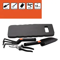 Набір садових інструментів Black+Decker 4 предмети - мініатюра 2