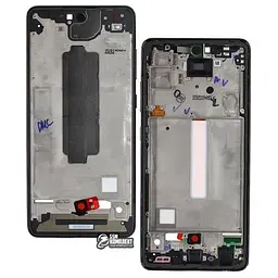 Рамка кріплення дисплея Samsung A525 Galaxy A52 2021 чорна*