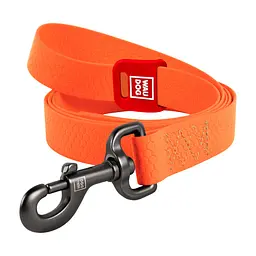 Повідець для собак WAUDOG Waterproof L-XXL Ш 25 мм Д 122 см помаранчевий (27234)