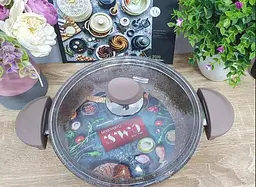 Сотейник O.M.S. Collection 3310-24см 2,75л Brown - мініатюра 3