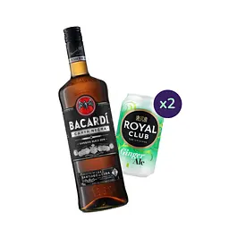 Коктейль Dark 'N' Stormy (набір інгредієнтів) х8 на основі Bacardi - мініатюра 2