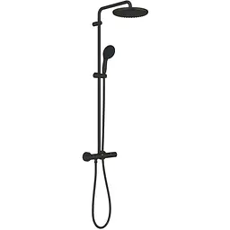 Душова система термостатична Grohe QuickFix Vitalio Start System 250 266772431, Чорний матовий