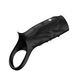 Насадка з вібрацією на пеніс та мошонку Ultimate Couples Cage USB