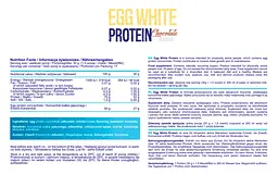 Протеїн яєчного білка, Egg White Protein — 510 г Chocolate - мініатюра 2