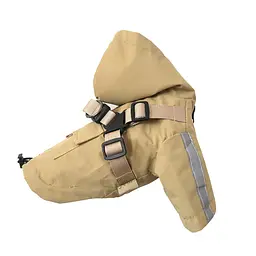Світловідбивний дощовик для собак Derby R57 Khaki L