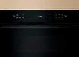 Whirlpool Мікрохвильова піч вбудована, 31л, електронне упр., 1000Вт, гриль, дисплей, чорний - мініатюра 2